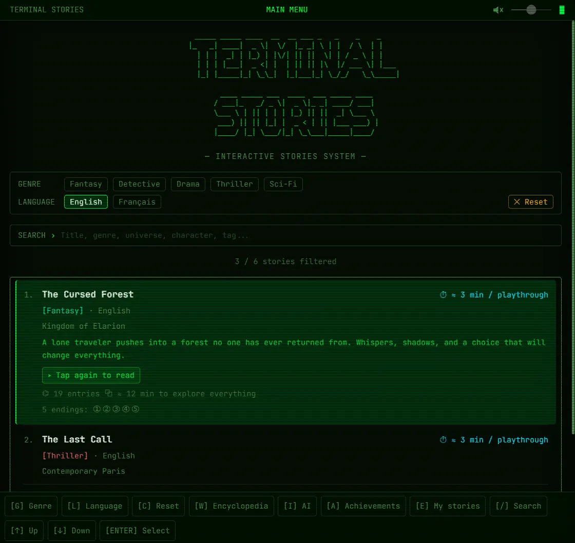 Terminal Stories